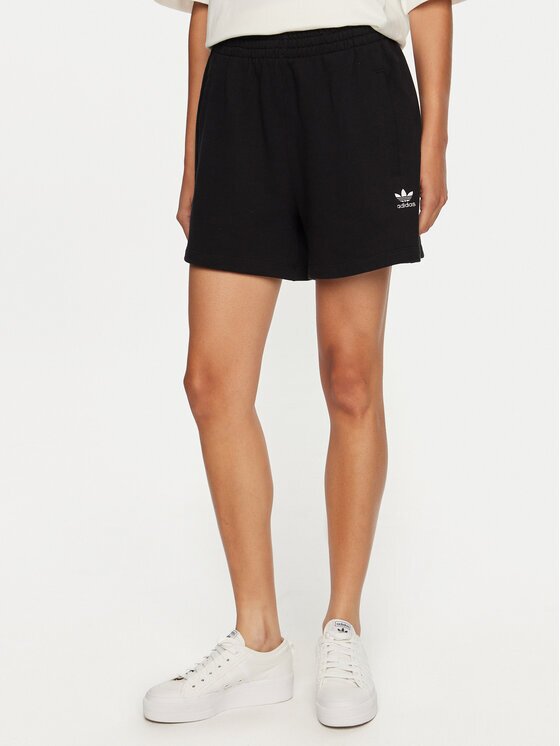 adidas Pantaloni scurți sport Essentials French Terry IY7343 Loose Fit
