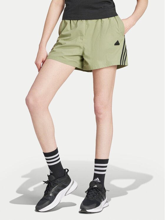 adidas Pantaloni scurți sport Future Icons 3-Stripes IW7707 Loose Fit