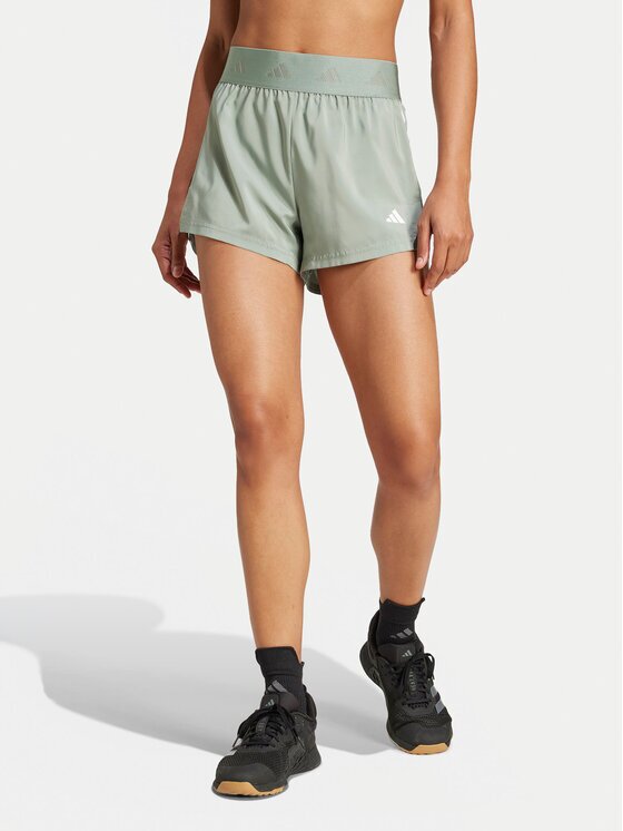 adidas Pantaloni scurți sport Hyperglam Woven JC7392 Regular Fit