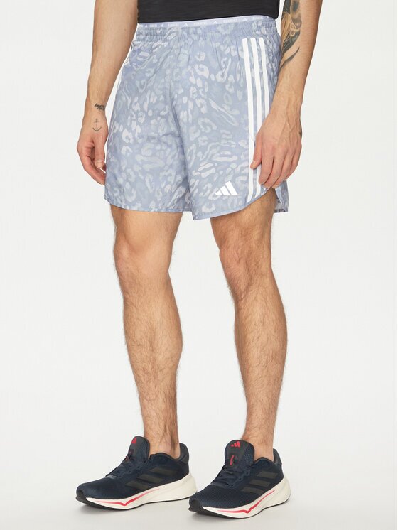 adidas Pantaloni scurți sport Own the Run 3-Stripes JD7769 Regular Fit