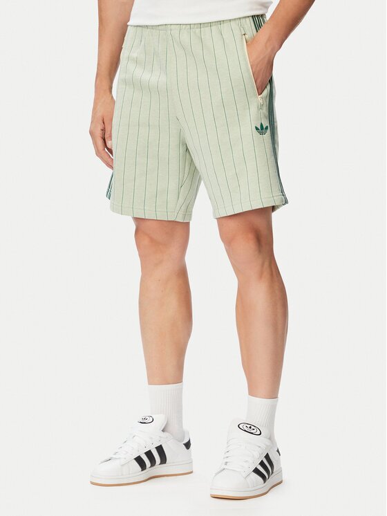 adidas Pantaloni scurți sport Pinstripes KT4328 Regular Fit