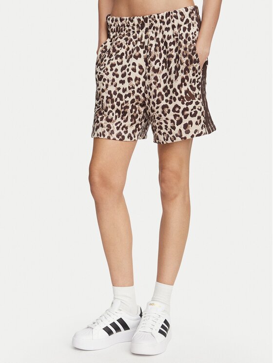 adidas Pantaloni scurți sport Seasonal Essentials Animal Print KH1551 Regular Fit