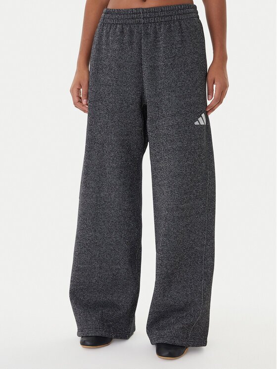 adidas Pantaloni trening ALL SZN Holiday Glitter Fleece JX4360 Loose Fit