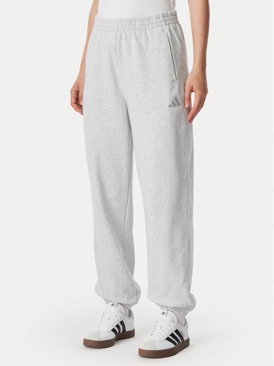 adidas Pantaloni trening Kit Small Logo Regular Cuffed KU7941 Regular Fit