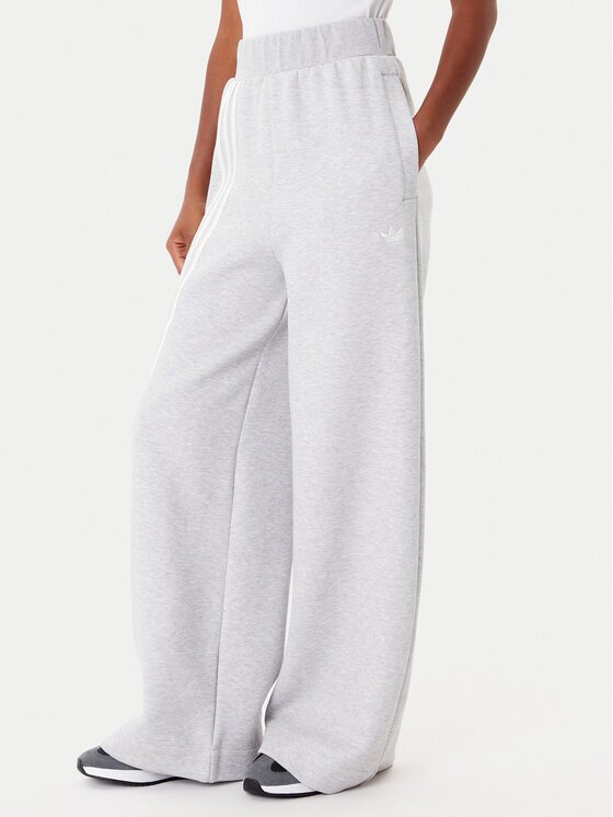 adidas Pantaloni trening Off Placed 3-Stripes KA0833 Wide Leg