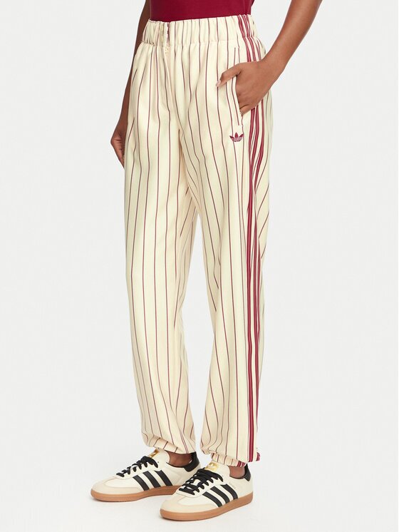 adidas Pantaloni trening Pinstripe Firebird Track Ptan KT1851 Regular Fit
