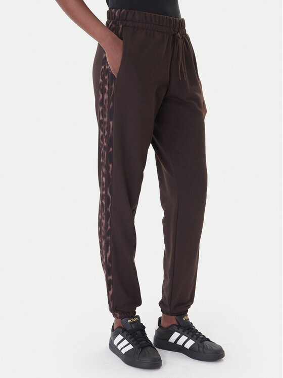 adidas Pantaloni trening Seasonal Essentials Leopard Print KA4720 Regular Fit