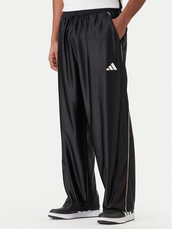 adidas Pantaloni trening Stadium Shiny JZ6848 Loose Fit