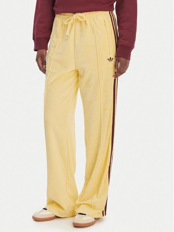 adidas Pantaloni trening Terry Towel Firebird KQ6662 Loose Fit