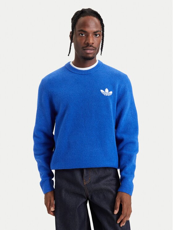 adidas Pulover Trefoil Essentials Fully Knit Sweatshirt KS4890 Regular Fit