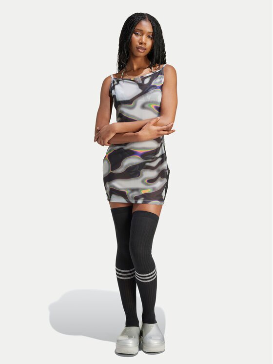 adidas Rochie de zi Pride Mesh IZ4890 Slim Fit