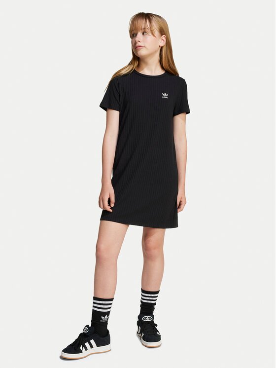 adidas Rochie de zi Ribbed JC8429 Regular Fit