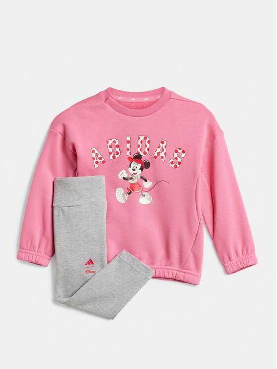 adidas Set bluză și leggings Disney Mickey Mouse JF3627 Slim Fit
