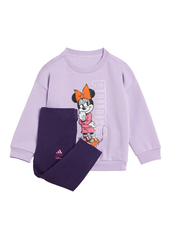 adidas Set bluză și leggings Disney Minnie Mouse JL9173 Regular Fit