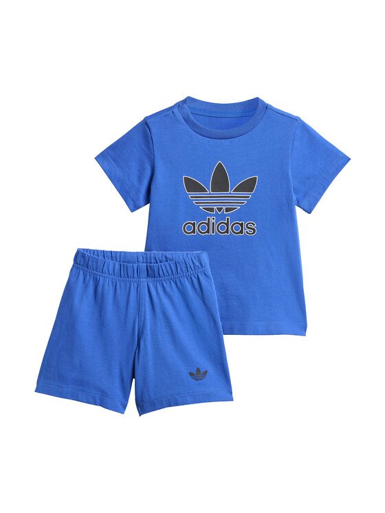 adidas Set tricou și pantaloni scurți Big Logo Execution KA2652 Regular Fit
