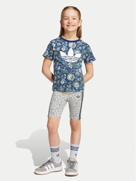 adidas Set tricou și pantaloni scurți Liberty London JV7722 Slim Fit