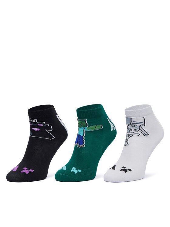 adidas Șosete lungi Minecraft Kids 3 Pairs Per Pack Socks KR2352