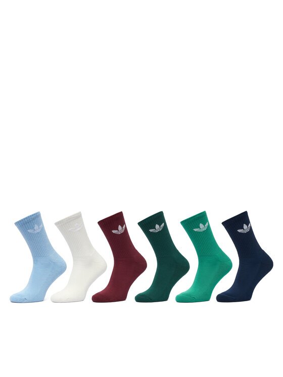 adidas Șosete lungi Trefoil Cushion Crew Socks 6 Pairs JI9504