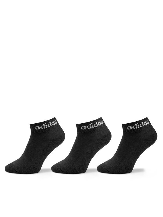 adidas Șosete scurte Linear Ankle Socks Cushioned Socks 3 Pairs IC1303