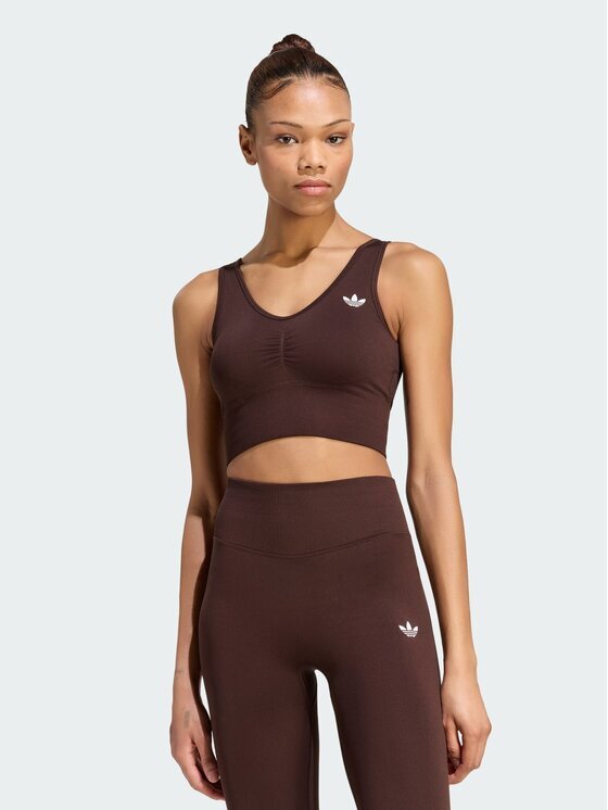 adidas Sutien sport Essentials Seamless Bralette IA4524 Regular Fit