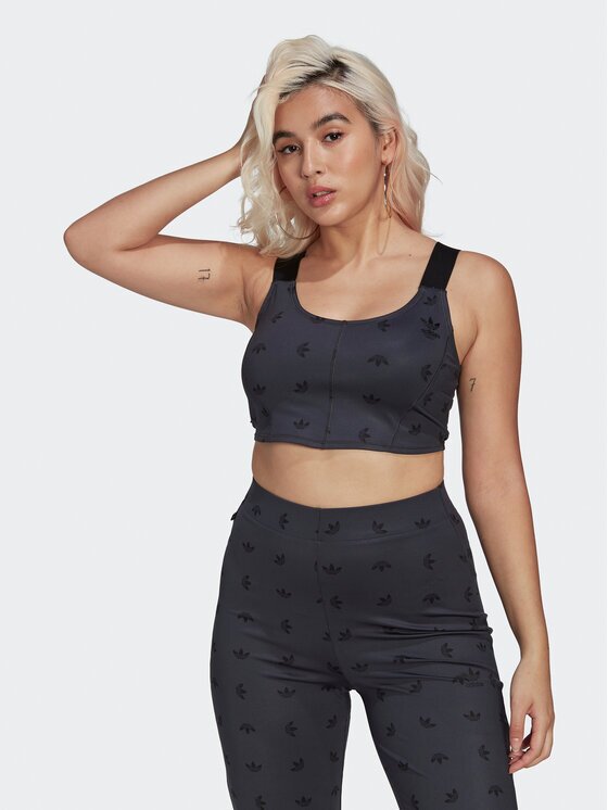 adidas Top Allover Print Corset HL9159 Slim Fit