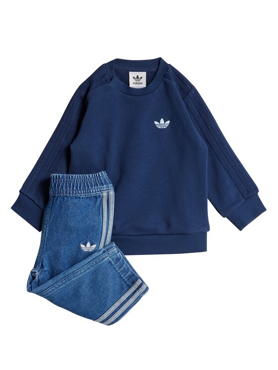 adidas Trening Denim Crew JD5826 Regular Fit