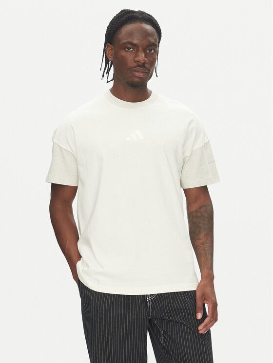 adidas Tricou ALL SZN Colorblock JJ3679 Loose Fit