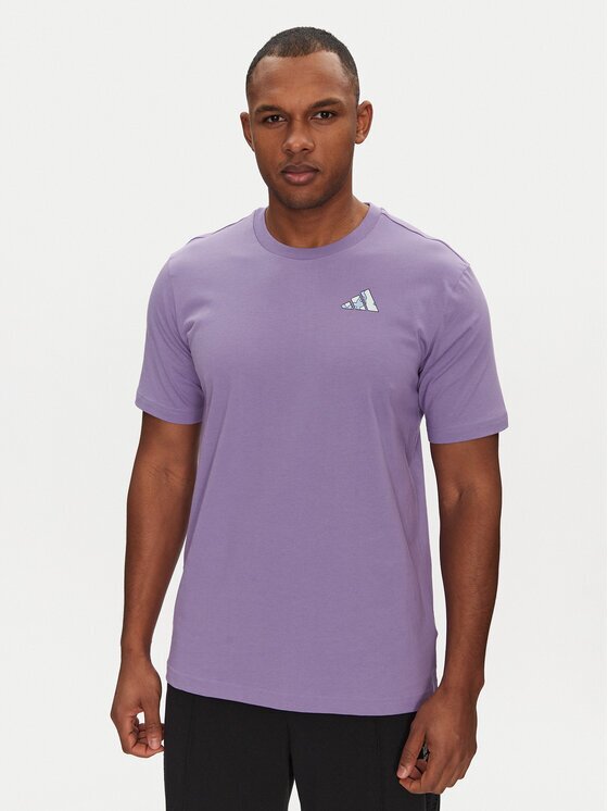 adidas Tricou Earth Day Graphic JI6757 Regular Fit