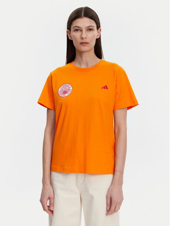 adidas Tricou FARM Graphic JD6293 Regular Fit