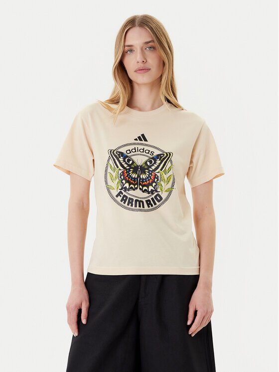 adidas Tricou FARM Graphic JL8614 Regular Fit