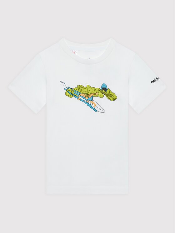 adidas Tricou Graphic Stoked Beach HE6908 Regular Fit