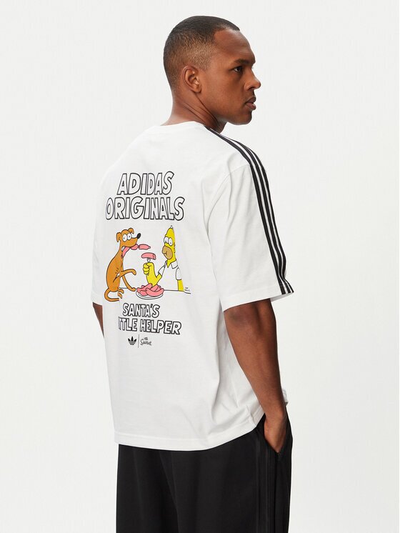 adidas Tricou Little Santas Helper Graphic LG5060 Regular Fit