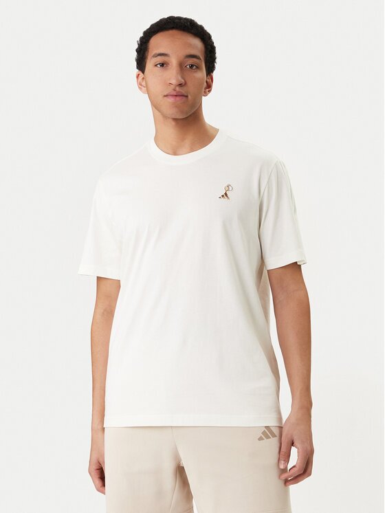 adidas Tricou Lux Coffee Cafe Pour Graphic KB4845 Loose Fit