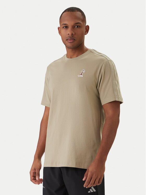 adidas Tricou Lux Coffee Cafe Pour Graphic KB4846 Loose Fit