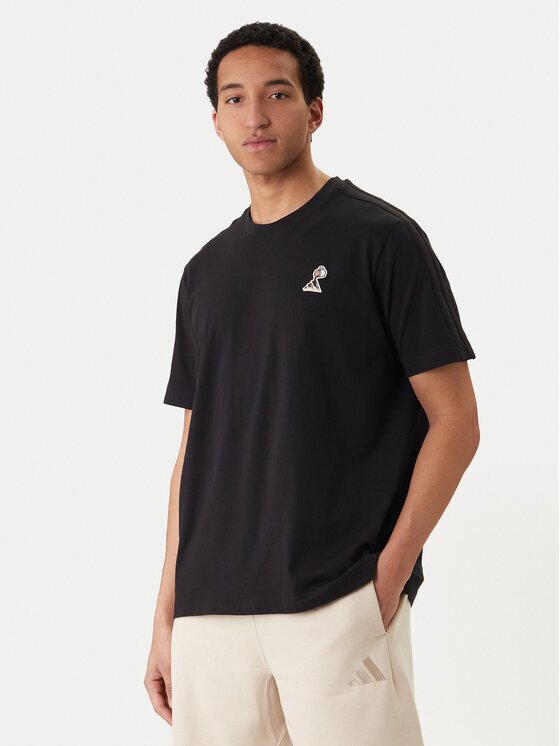 adidas Tricou Lux Coffee Cafe Pour Graphic KB4847 Loose Fit