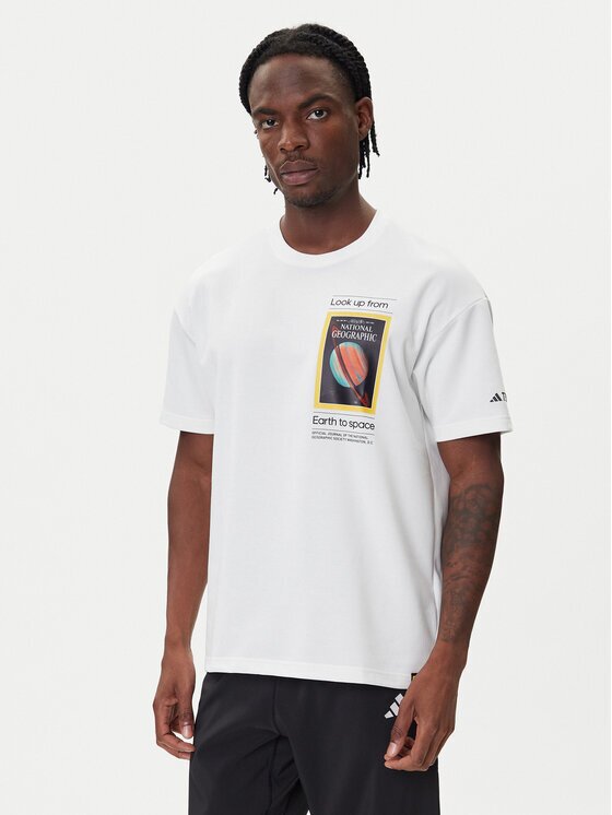 adidas Tricou National Geographic KC2349 Loose Fit