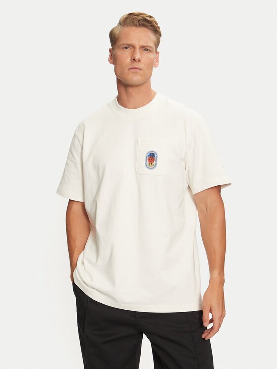 adidas Tricou OLPC IX6754 Écru Regular Fit