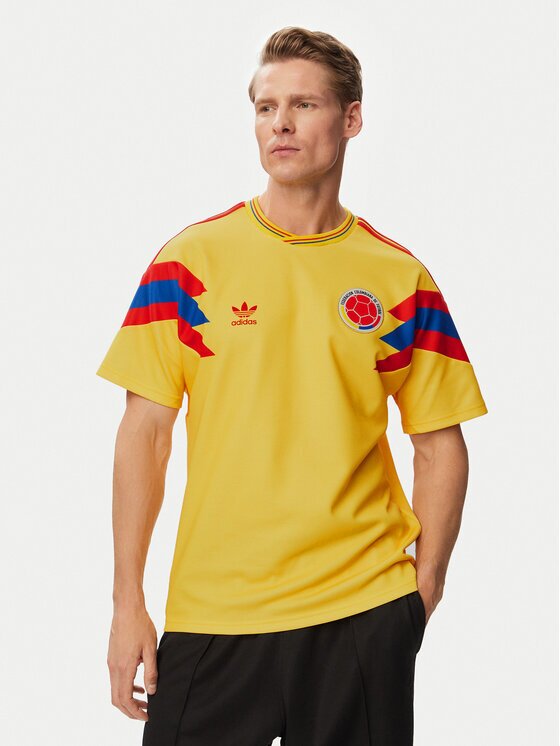 adidas Tricou tehnic Colombia Away Jersey 1990 JN3713 Regular Fit
