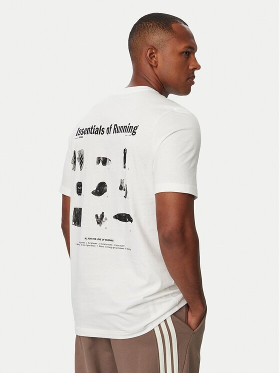 adidas Tricou tehnic Run Essentials Graphic T-Shirt KS2501 Regular Fit