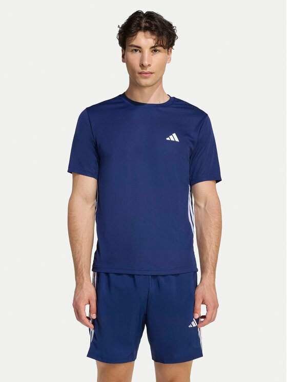 adidas Tricou tehnic Workout Essentials Base 3-Stripes KD0701 Regular Fit
