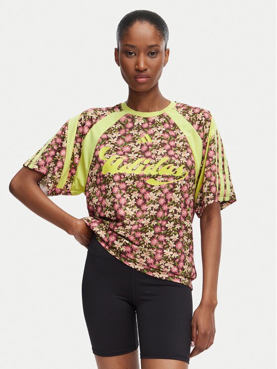 adidas Tricou X Farm Rio House Of Tiro KR0240 Regular Fit