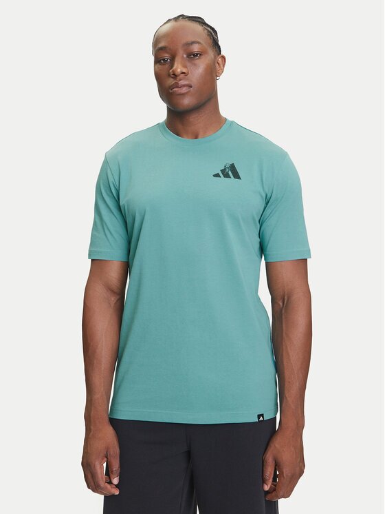 adidas Tricou Yay Sports Verbiage Graphic JY1830 Regular Fit