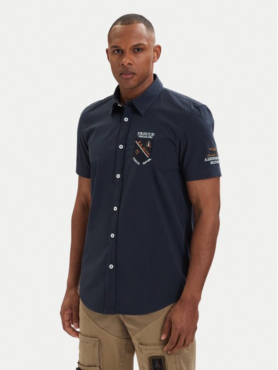 Aeronautica Militare Cămașă 261CA1326UCT03288 Regular Fit
