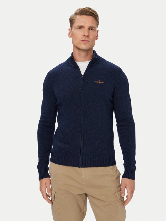 Aeronautica Militare Cardigan 262MA1646UL00924 Regular Fit