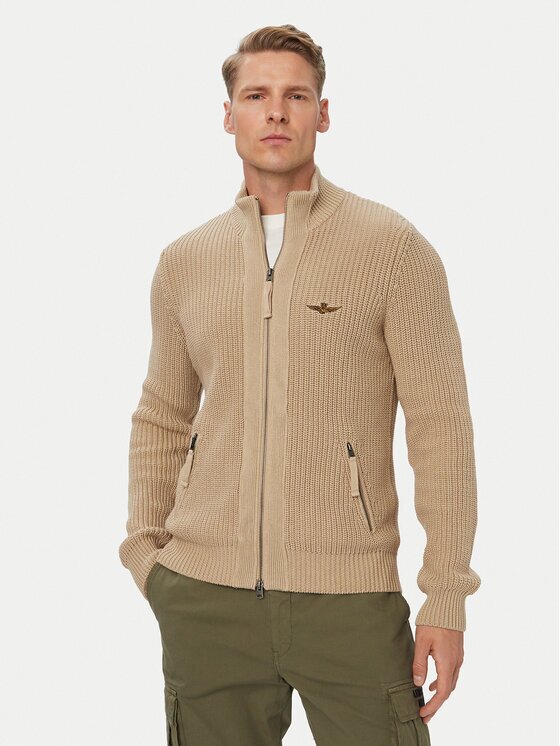 Aeronautica Militare Cardigan 262MA1664UL00409 Regular Fit