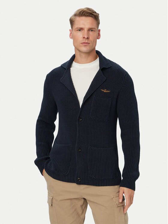 Aeronautica Militare Cardigan 262MA1666UL00409 Regular Fit