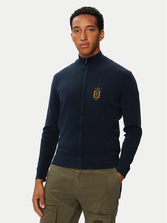 Aeronautica Militare Cardigan 262MA1669UL00463 Regular Fit