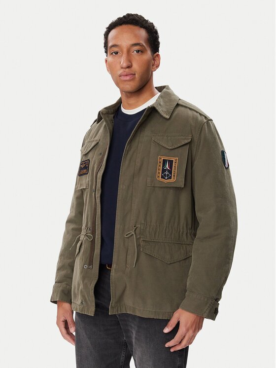 Aeronautica Militare Geacă 262AB3087UCT04233 Regular Fit
