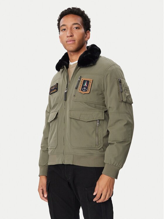 Aeronautica Militare Geacă 262AB3108UCT03151 Regular Fit
