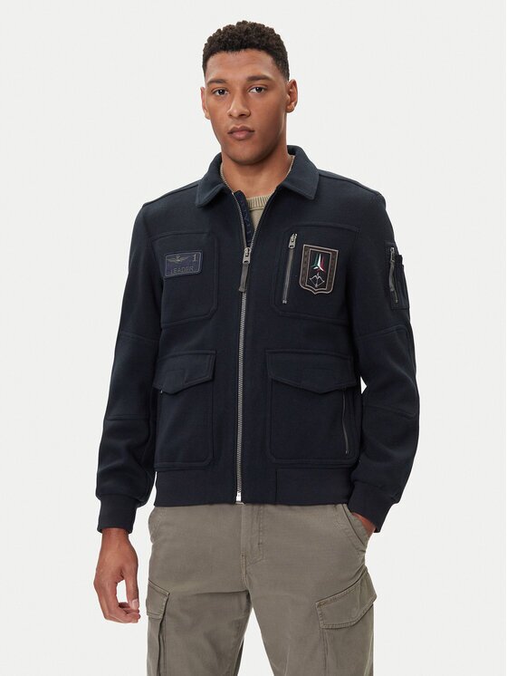 Aeronautica Militare Geacă bomber 252AM1380UL00902 Regular Fit